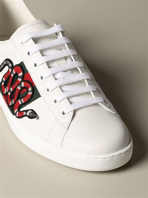 zapatillas gucci serpiente|gucci sneakers para mujer.